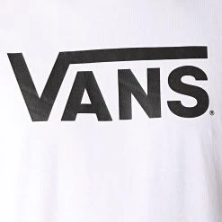 Meilleure vente 🧨 Tee Shirt Classic Blanc Noir de Vans ⭐ -Mode Chaussure vans 166547 VN000GGGYB2 WHITE BLACK 20190118T103248 03
