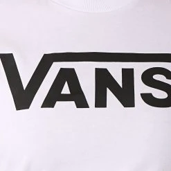 De gros ⭐ Tee Shirt Femme Flying A3UP4 Blanc Noir de Vans 👏 -Mode Chaussure vans 166551 VN0A3UP4WHT WHITE 20190225T163545 03