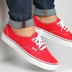 Meilleure affaire ✔️  Baskets Authentic EE3RED1 Red de Vans 👏
