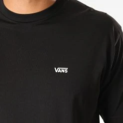 Offres 🔥 Tee Shirt Left Chest Logo VN0A3CZEY28 Noir de Vans 😀 -Mode Chaussure vans 187802 VN0A3CZEY28 BLACK WHITE 20190703T105318 03