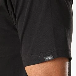 Offres 🔥 Tee Shirt Left Chest Logo VN0A3CZEY28 Noir de Vans 😀 -Mode Chaussure vans 187802 VN0A3CZEY28 BLACK WHITE 20190703T105319 04