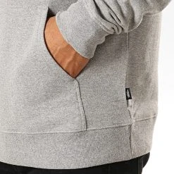 Sortie 😀 Sweat Capuche Classic Po Hd II A456BADY1 Gris Chiné de Vans 😀 -Mode Chaussure vans 189944 A456BADY1 CEMENT HTR BLACK 20190719T115307 04