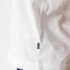 Grosses soldes ✨ Tee ⌛ Shirt Femme Junior V Boxy 4MFL Blanc de Vans ✨ -Mode Chaussure vans 208964 VN0A4MFLWHT1 WHITE 20200127T133844 04