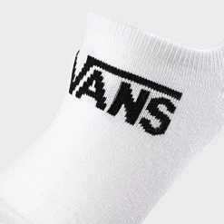 Budget 🧨 Lot De 3 Paires De Chaussettes Invisibles XSXWHT1 Blanc de Vans 👍 -Mode Chaussure vans 224600 00XSXWHT1 WHITE 20200722T140933 03