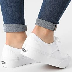 Tout neuf ⭐ Baskets Femme Authentic Platform A3AV8W001 True White de Vans ⭐ 7 Tout neuf ⭐ Baskets Femme Authentic Platform A3AV8W001 True White de Vans ⭐ -Mode Chaussure vans 245016 A3AV8W001 TRWHT 20210629T143258 04
