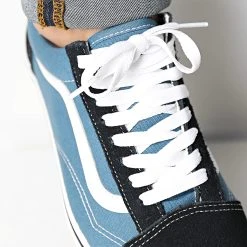 Meilleur prix 🥰 Baskets Old Skool D3HNVY1 Navy de Vans 🎁 -Mode Chaussure vans 245452 D3HNVY1 NAVY 20210105T145211 03