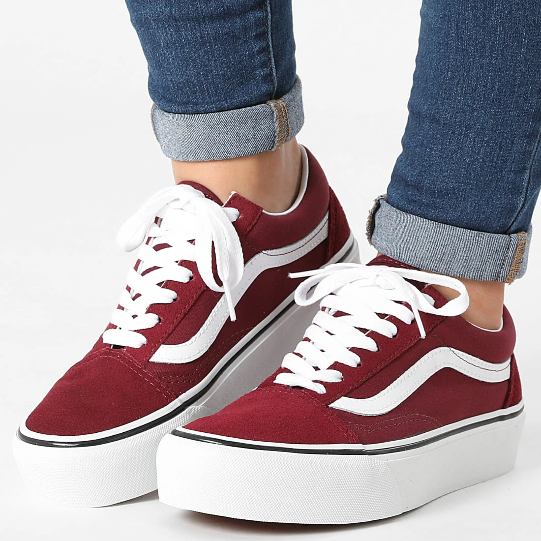 Coupon 🎁 Baskets Femme Old Skool Platform A3B3U5U7 Port Royale True White de Vans 😉 1 Coupon 🎁 Baskets Femme Old Skool Platform A3B3U5U7 Port Royale True White de Vans 😉