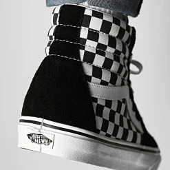 Meilleure affaire ❤️ Baskets Sk8 Hi 32QGHRK Checkerboard Black True White de Vans ❤️ 7 Meilleure affaire ❤️ Baskets Sk8 Hi 32QGHRK Checkerboard Black True White de Vans ❤️ -Mode Chaussure vans 248219 A32QGHRK1 BLK TRUE WHT 20210202T144345 04