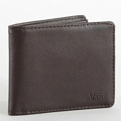 Remise 😉 Portefeuille Drop V Bifold 1J8DRB Marron de Vans ⌛
