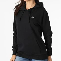 Meilleur prix ✔️ Sweat Capuche Femme Flying V Noir de Vans 🌟