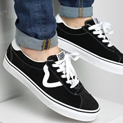 De gros 💯 Baskets Vans Sport BU6A6O Suede Black ⭐