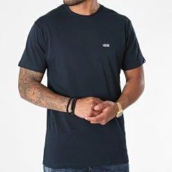 Coupon ❤️ Tee Shirt Left Chest Logo A3CZE Bleu Marine de Vans 👏 6 Coupon ❤️ Tee Shirt Left Chest Logo A3CZE Bleu Marine de Vans 👏 -Mode Chaussure vans 269334 VN0A3CZENAV1 20210609T161904 03