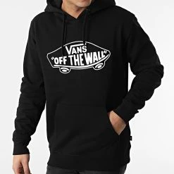 Top 10 ⭐ Sweat Capuche Off The Wall II A45CK Noir de Vans ⌛ -Mode Chaussure vans 269463 VN0A45CKBLK 20220114T143305 03