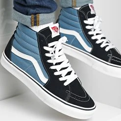 De gros ⌛ Baskets Sk8-Hi D5INVY Navy de Vans ⭐