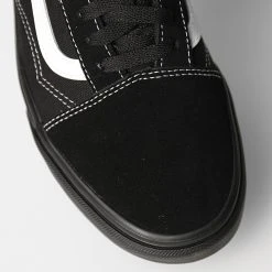 Promo 🎉 Baskets Old Skool Suede 3WKT5WU Black Black True White de Vans ✨ -Mode Chaussure vans 270496 A3WKT5WU1 BLK BLK TR WHT 20210702T151756 03