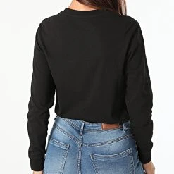 Coupon ⭐ Tee 🔥 Shirt Manches Longues Femme Flying V Classic A47WN Noir Blanc de Vans ⌛ 7 Coupon ⭐ Tee 🔥 Shirt Manches Longues Femme Flying V Classic A47WN Noir Blanc de Vans ⌛ -Mode Chaussure vans 271356 VN0A47WN BLK BIG LOGO 20210827T152252 04