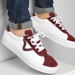 Vente flash ⌛ Baskets Vans Sport 4BU69YI Classic Sport Port Royale True White 😍