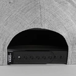 Promo 🌟 Casquette Snapback Full Patch Gris de Vans ❤️ -Mode Chaussure vans 288508 VN000QPUHTG1 20211019T144731 03