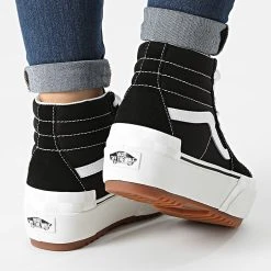 De gros 🎉 Baskets Femme Sk8-Hi Stacked BTW5Z Suede Canvas Black White de Vans 😉 7 De gros 🎉 Baskets Femme Sk8-Hi Stacked BTW5Z Suede Canvas Black White de Vans 😉 -Mode Chaussure vans 289688 A4BTW5ZN1 20211109T163003 04