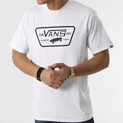 Tout neuf ✨ Tee Shirt Full Patch QN8YB2 Blanc de Vans 🔔 -Mode Chaussure vans 297995 VN000QN8YB2 20220114T143042 03