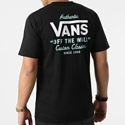 Bon marché 🧨 Tee Shirt Holder St Classic A3HZF Noir de Vans 😍