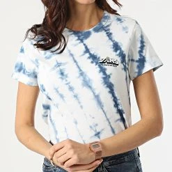 Nouveau ✔️ Tee Shirt Femme Kind Hugz Blanc Bleu de Vans ✔️ 6 Nouveau ✔️ Tee Shirt Femme Kind Hugz Blanc Bleu de Vans ✔️ -Mode Chaussure vans 301738 VN0A5LDIY0B 20220204T161200 03