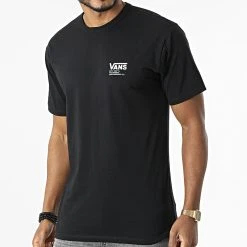 Promo 🥰 Tee 🎉 Shirt A7PJI Noir de Vans ⭐