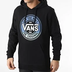 Grosses soldes ⌛ Sweat Capuche A7PY6 Noir de Vans ⭐