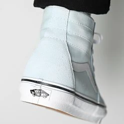 Promo ✨ Baskets Sk8 Hi A4U16YRQ Suede Canvas Delicate Blue de Vans 😉 -Mode Chaussure vans 307877 A4U16YRQ1 20220310T161930 04