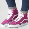 Top 10 ❤️ Baskets Femme Sk8 Hi 5JMJ8ZV Fuschia Red True White de Vans 🎁
