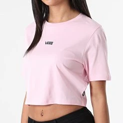 Les meilleures critiques de 🤩 Tee Shirt Femme Crop Flying V Rose de Vans 🔔