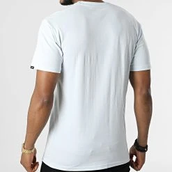 Acheter ✔️ Tee Shirt Left Chest Logo A3CZEZ Bleu Clair de Vans 🔔 -Mode Chaussure vans 312731 A3CZE Z2O 20220408T164350 04
