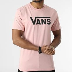 Meilleur prix 😉 Tee Shirt Classic Rose de Vans 🥰 -Mode Chaussure vans 312733 00GGG YUH 20220407T153013 03