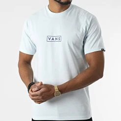 Meilleure affaire ✨ Tee 🧨 Shirt A5E81 Bleu Clair de Vans ⌛ -Mode Chaussure vans 317255 A5E81 Z2M 20220503T160605 03