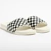 Offres 😀 Claquettes La Costa Checkerboard Blanc Noir de Vans 🛒