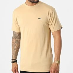 Meilleure affaire ✔️ Tee 😍 Shirt Left Chest Logo A3CZE Camel de Vans 👏