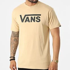 Meilleure vente 👏 Tee Shirt Classic 00GGG Camel de Vans 🧨 -Mode Chaussure vans 322670 00GGG Y97 20220613T161041 01