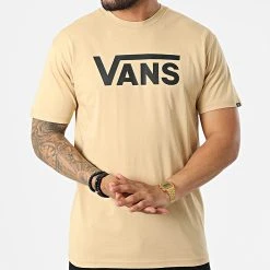Meilleure vente 👏 Tee Shirt Classic 00GGG Camel de Vans 🧨