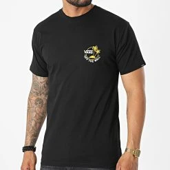 Meilleur prix 👏 Tee Shirt A7SMY Noir de Vans ⌛ -Mode Chaussure vans 323804 A7SMY F43 20220617T152129 03