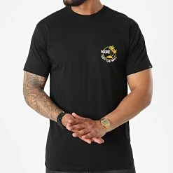 Meilleur prix 👏 Tee Shirt A7SMY Noir de Vans ⌛ -Mode Chaussure vans 323804 A7SMY F43 20220617T152131 04