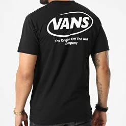 Promo ✔️ Tee Shirt A7S6U Noir de Vans 🔥