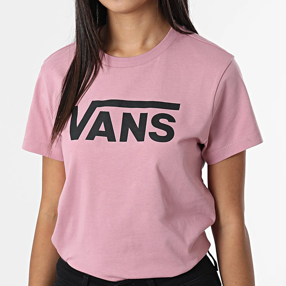 Grosses soldes 🔔 Tee Shirt Femme Flying V Rose de Vans ❤️ 3 Grosses soldes 🔔 Tee Shirt Femme Flying V Rose de Vans ❤️ – Image 3
