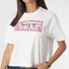 De gros 🎁 Tee Shirt Femme Tussy Boxy A7RTG Blanc de Vans ✨
