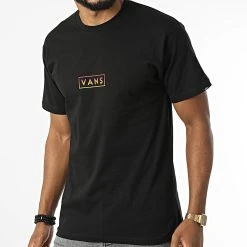Budget 😀 Tee Shirt Classic Easy Box Noir de Vans ⌛