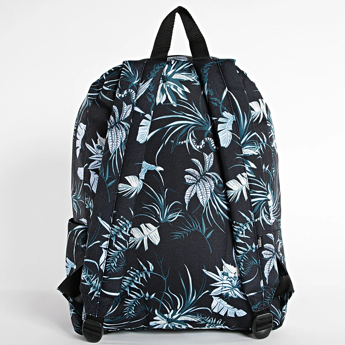 Nouveau ✔️ Sac A Dos Old Skool II Noir Floral de Vans 👍 4 Nouveau ✔️ Sac A Dos Old Skool II Noir Floral de Vans 👍 – Image 4