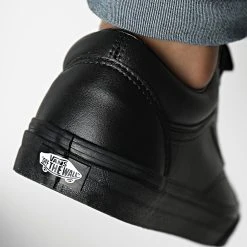 Promo ❤️ Baskets Old Skool A38G1 Black Mono de Vans ⭐ -Mode Chaussure vans 326956 A38G1PXP1 20220705T145403 04