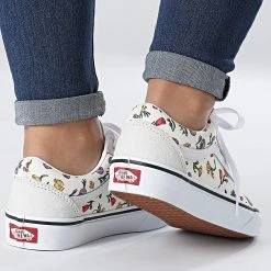 Coupon 😍 Baskets Femme Old Skool 5KRSCRM Poppy Floral Cream de Vans 🛒 -Mode Chaussure vans 326969 A5KRSCRM1 20220727T155346 04