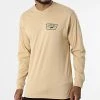 Coupon 😀 Tee Shirt Manches Longues Full Patch Back A2XCM Sable de Vans 👍