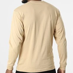 Meilleur prix 👏 Tee Shirt Manches Longues Classic 00K6H Sable de Vans 🔔 -Mode Chaussure vans 327239 00K6H Y97 20220708T154944 04