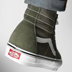 Top 10 🔔 Baskets Sk8 Hi Tapered 4U160FI Grape Leaf True White de Vans 😉 -Mode Chaussure vans 330769 A4U160FI1 20220803T160227 04